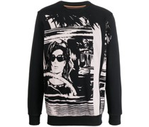 Sweatshirt mit Getaway-Print