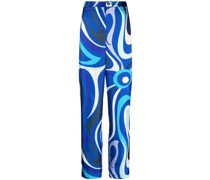 Weite Hose mit Print