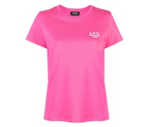 A.P.C. T-Shirt mit Logo-Print