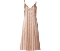 Gepunktetes Seidenkleid
