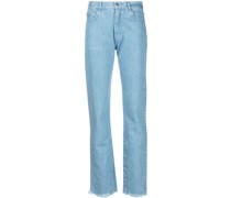 Schmale Cropped-Jeans