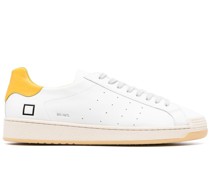D.A.T.E. contrasting-heel-counter leather sneakers