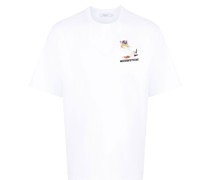 T-Shirt mit Chillax Fox-Print