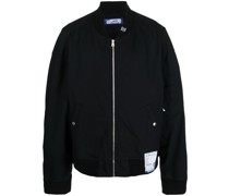 Bomberjacke mit Logo-Patch