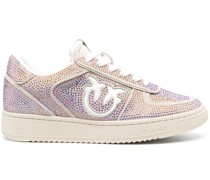 Sneakers mit Kristallen