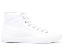 high-top lace-up fastening sneakers
