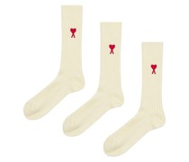 Socken mit Logo-Stickerei