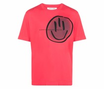 Third Eye T-Shirt mit Slogan-Print