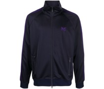 Bomberjacke mit Logo-Stickerei