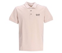 Poloshirt mit Logo-Print