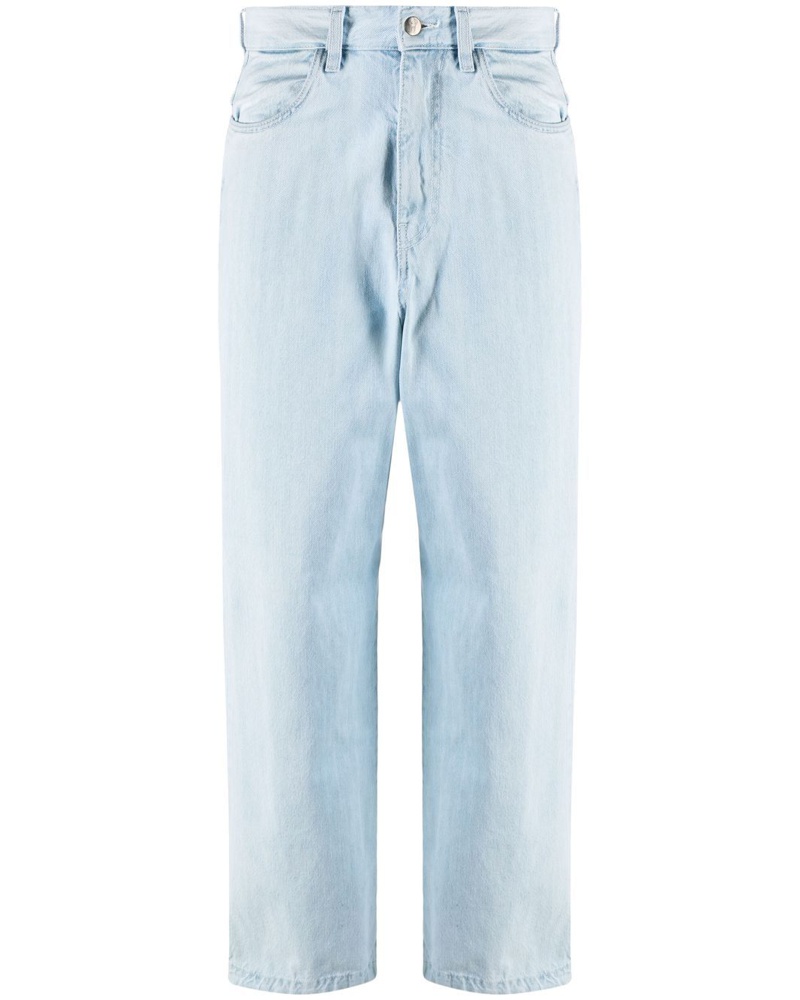 Société Anonyme Damen Gerade Fabbs High-Waist-Jeans
