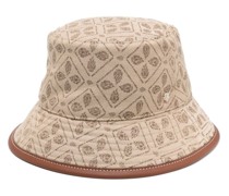 Nova pattern-jacquard bucket hat