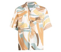 Hemd mit abstraktem Print