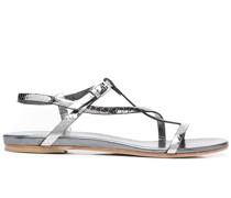 Flache Riemchensandalen