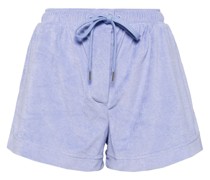 terry-cloth elasticated-waist shorts