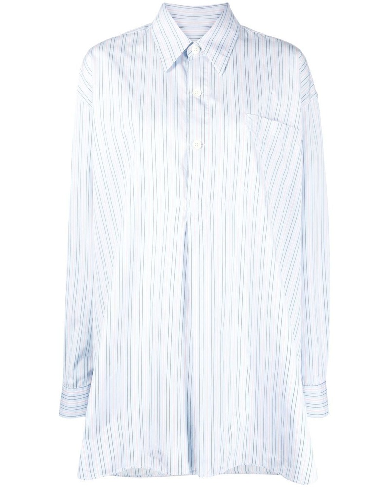 Our Legacy Damen Gestreiftes Hemd im Oversized-Look