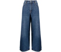 Weite Cropped-Jeans