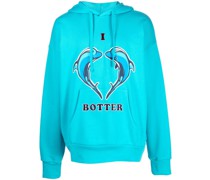 Hoodie mit Logo-Print