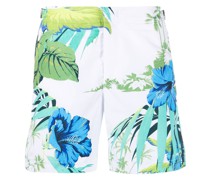Badeshorts mit Fauna-Print