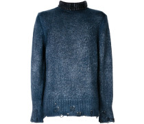 Pullover in Distressed-Optik