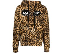 Hoodie mit Leoparden-Print