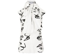 Top mit Schaldetail