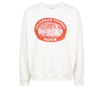 Sweatshirt mit "Paris"-Print