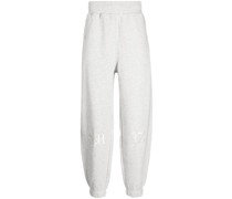 Tapered-Jogginghose mit hohem Bund