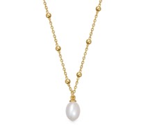 Aurora Halskette mit Perlen