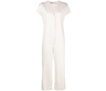 Jumpsuit mit V-Ausschnitt