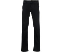 Halbhohe Slim-Fit-Jeans