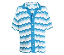 Hemd mit Wavy Gradient-Strickmuster