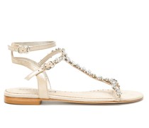 Flache Sandalen