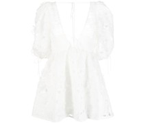 Besticktes Leighton Minikleid