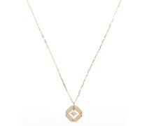 14kt Astra Journey Gelbgoldhalskette mit Diamanten