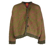 Cardigan mit grafischem Print