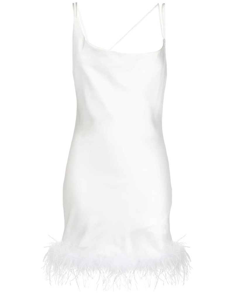 LOULOU Damen x RUE RA Minikleid mit Federn LOULOU Damen x RUE RA Minikleid mit Federn