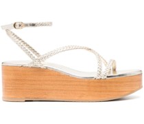 Wovette wedge sandals