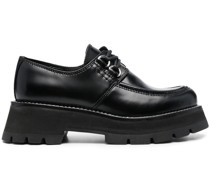 Schnürschuhe mit Plateau