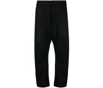Cropped-Hose aus Schurwolle
