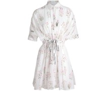Minikleid mit Blumen-Print