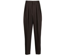 Tapered-Hose mit Bundfalten