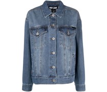 Ausgeblichene Jeansjacke