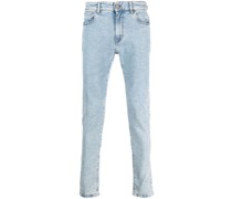 Jeans mit Logo-Patch