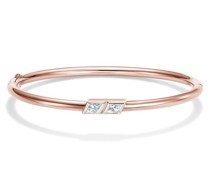 18kt  Rotgoldarmband mit Diamanten