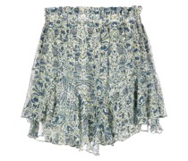 Rock mit Blumen-Print