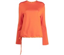Sweatshirt mit Schleifenverschluss