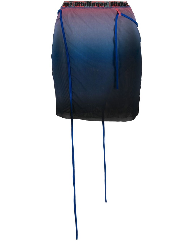 OTTOLINGER Damen Minirock aus Mesh mit Farbverlauf