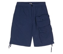 taffeta cargo shorts