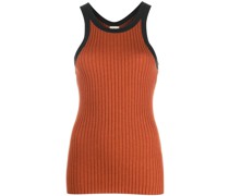 Tanktop aus geripptem Strick